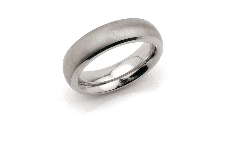 0102-09 Boccia Titanium Ring
