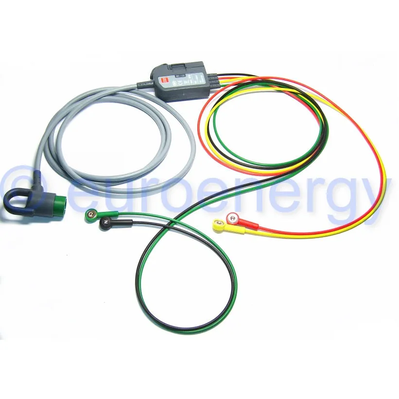 12 -Lead ECG Cable Trunk Cable with 4-Wire Limb Leads - 2.44m (8ft)