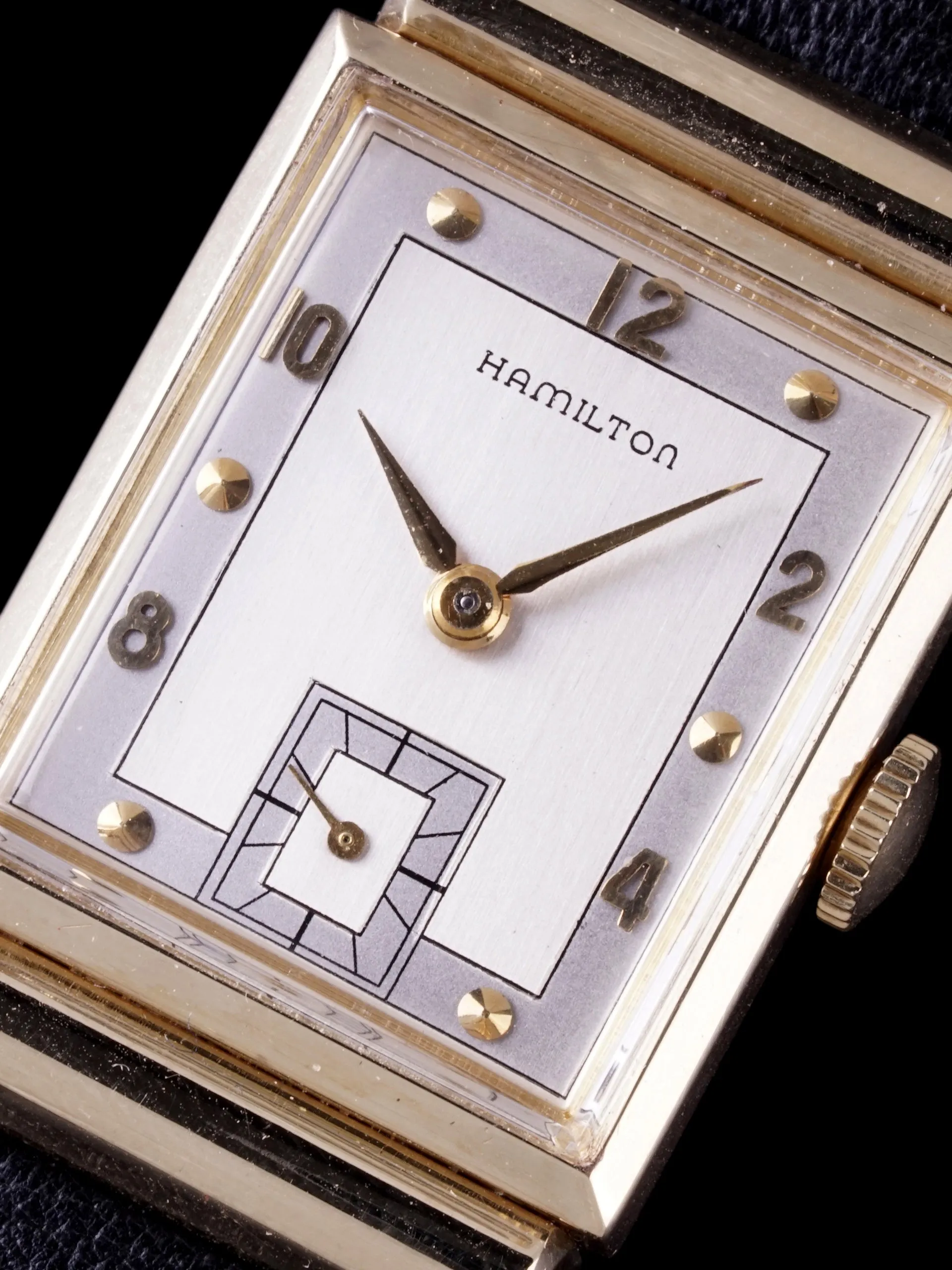 1940s Hamilton 14K YG Cal. 982 "Freemasons"
