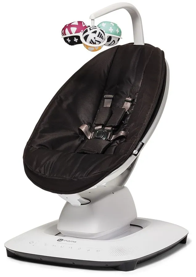 4moms OPEN BOX MamaRoo Multi-Motion Baby Swing - Black