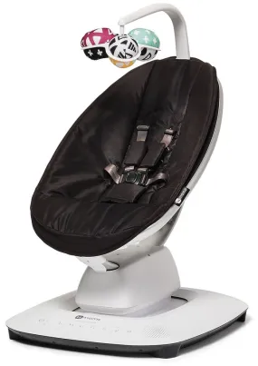 4moms OPEN BOX MamaRoo Multi-Motion Baby Swing - Black