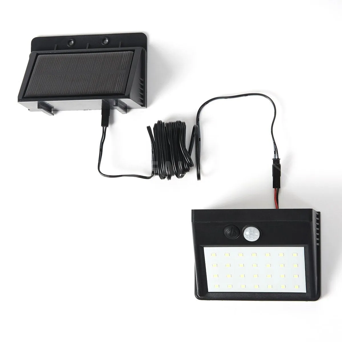ALL-NEW Solar Powered Motion Sensor Light (W/ Detachable Solar Panel)