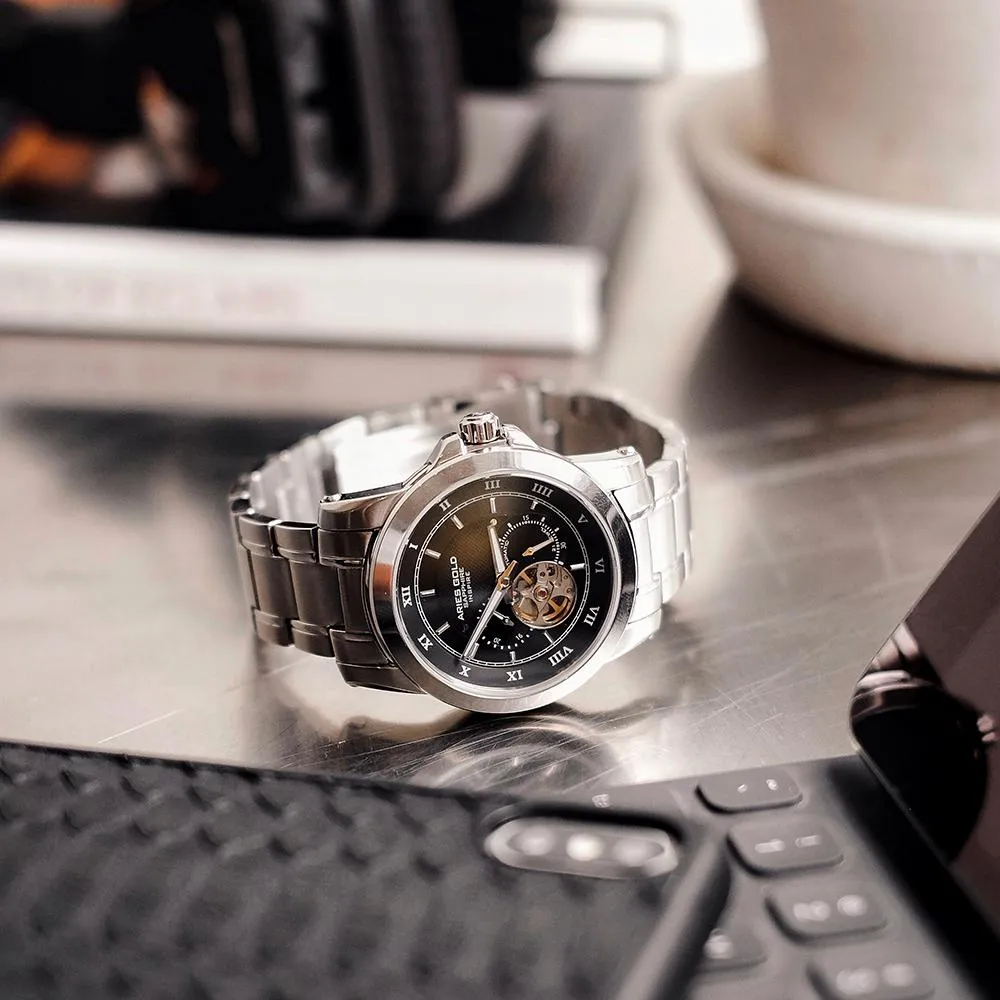 Aries Gold Infinum Forza G 9001 S-BK Watch