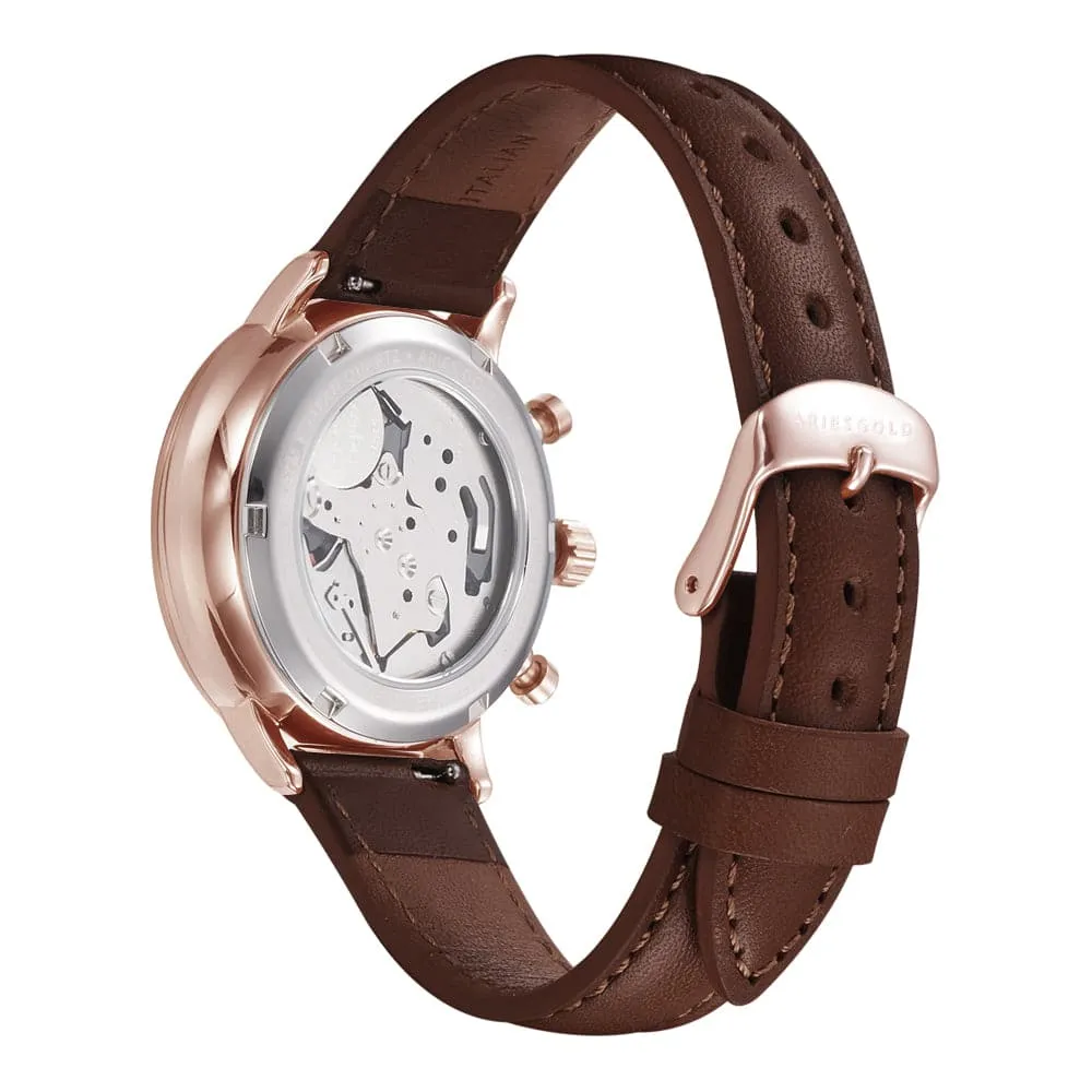 ARIES GOLD VENTURER G 1033 RG-W CHRONOGRAPH MEN'S WATCH