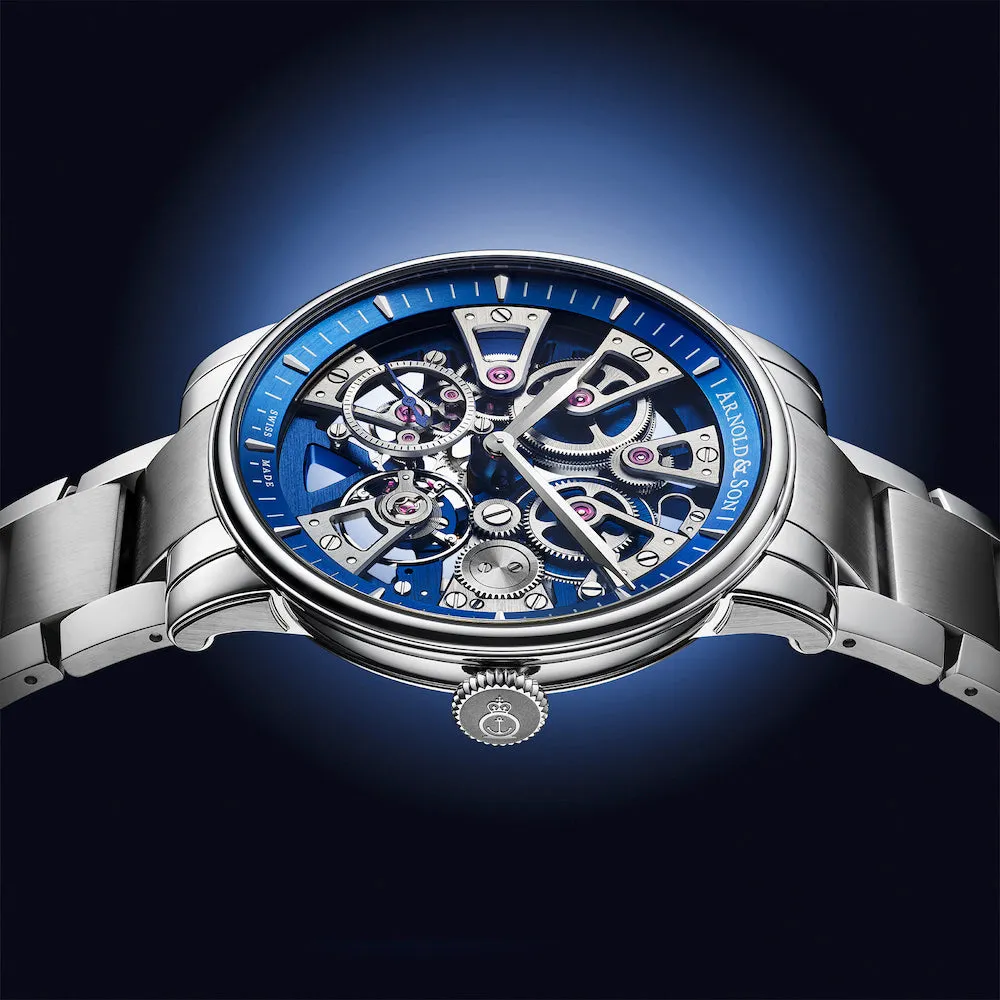 Arnold & Son Nebula 41.5 Steel Bracelet
