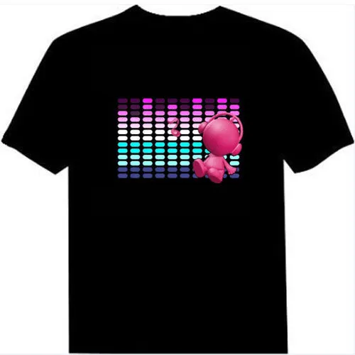 Bar Advertising T-Shirt Voice Control T-Shirt