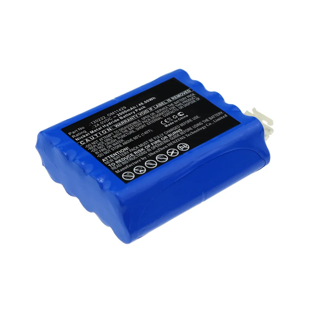 Batteries N Accessories BNA-WB-H10831 Medical Battery - Ni-MH, 24V, 2000mAh, Ultra High Capacity - Replacement for Cardioline OM11429 Battery