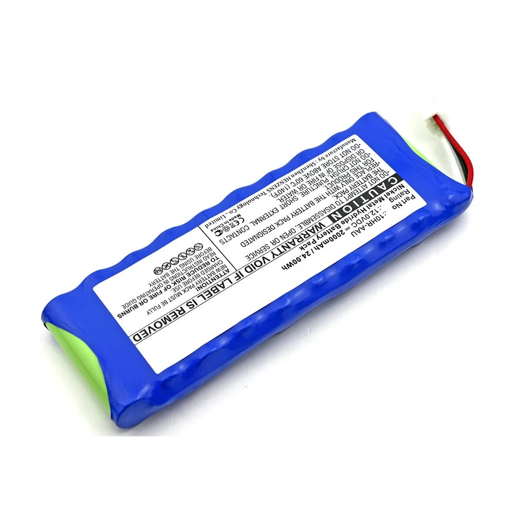 Batteries N Accessories BNA-WB-H12734 Medical Battery - Ni-MH, 12V, 2000mAh, Ultra High Capacity - Replacement for Kenz Cardico 10HR-AAU Battery