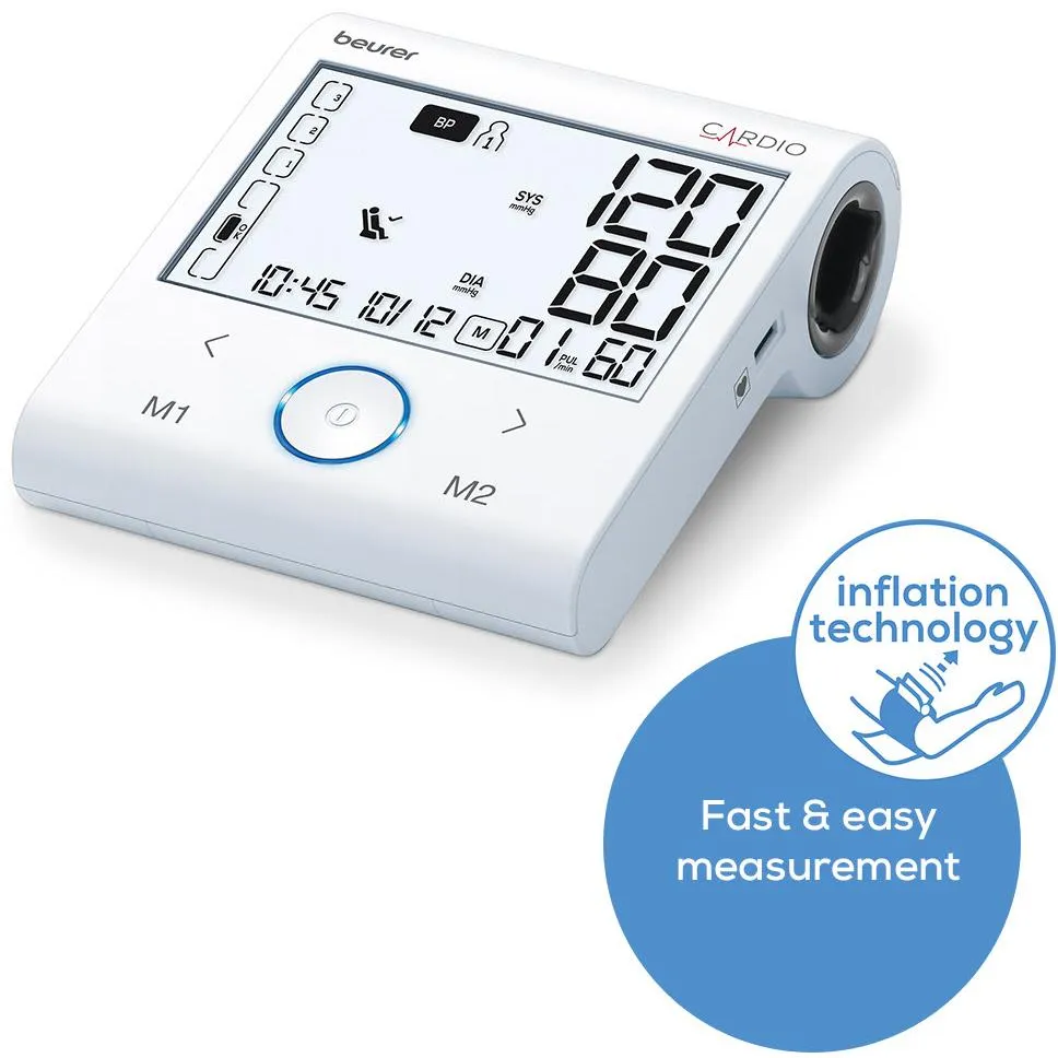 Beurer BM96 Cardio Blood Pressure Monitor with ECG Function