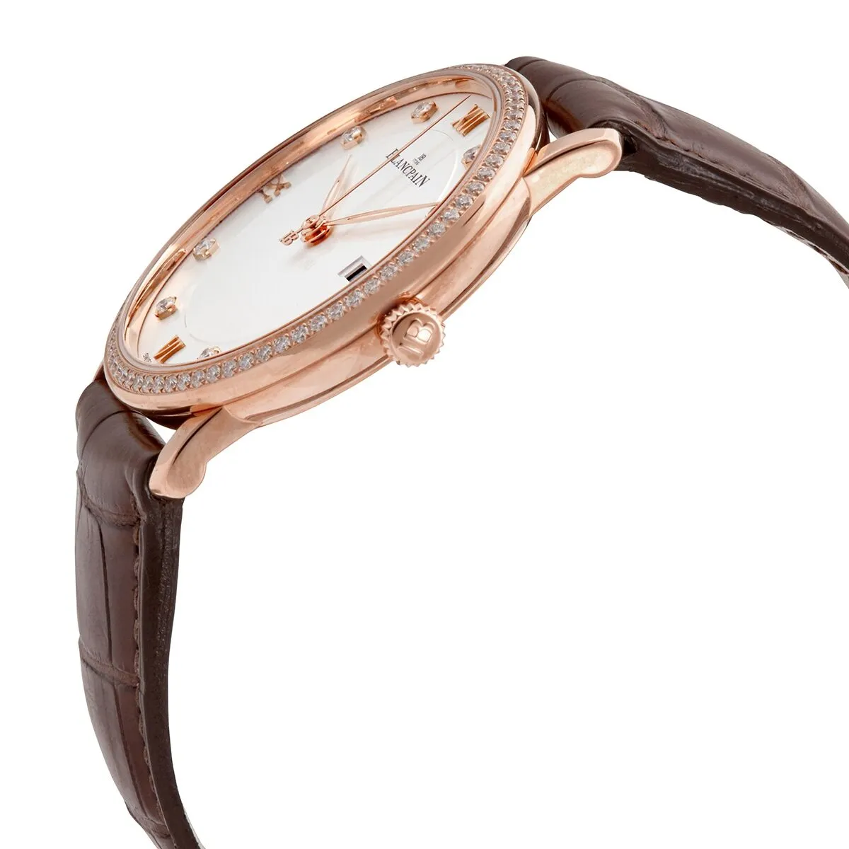 Blancpain Villeret 18kt Rose Gold Automatic Men's Watch 6651-2987-55B