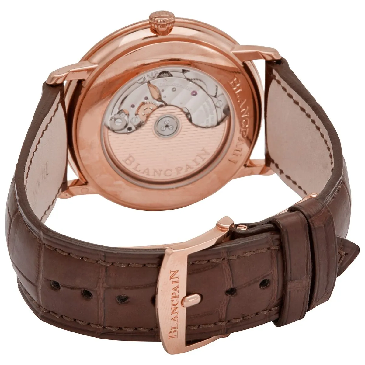 Blancpain Villeret 18kt Rose Gold Automatic Men's Watch 6651-2987-55B