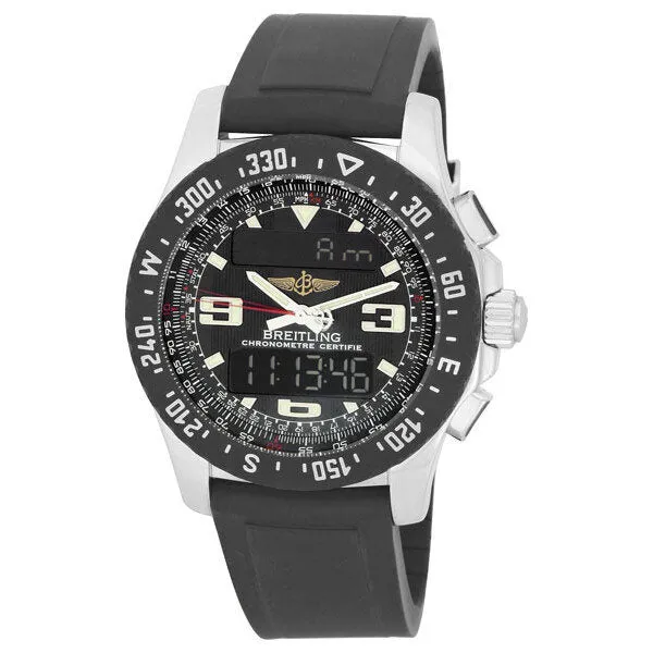 Breitling Airwolf Raven Men's Analog-Digital Watch A7836423-B911BKPD A7836423-B9-134S