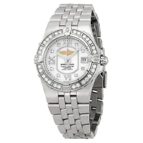 Breitling Starliner 30mm Diamond White Mother of Pearl Ladies Watch A7134053/A679 A7134053/A679SS