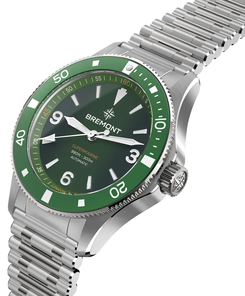 Bremont Supermarine 300M Green Bracelet