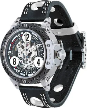 B.R.M. Watch DDF6-44 Skeleton White Hands