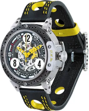 B.R.M. Watch DDF6-44 Skeleton Yellow Hands