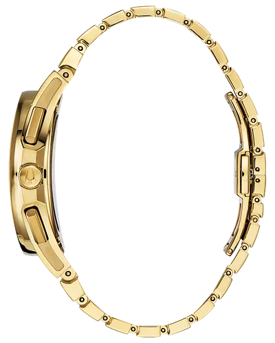 Bulova 97A144 Curv Gold Stainless Steel Strap Men Watches