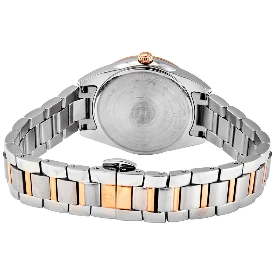 Bulova Sutton Mother of Pearl Diamond Dial Ladies Watch 98P183