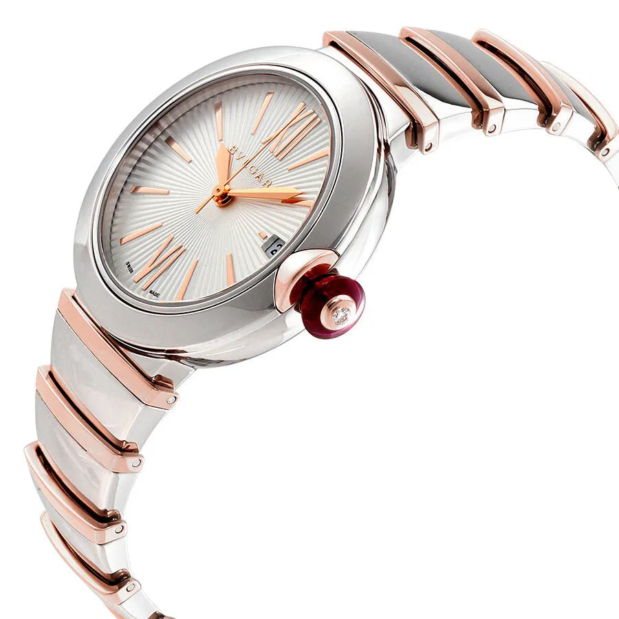 Bvlgari Lvcea Automatic Ladies Two- Tone Watch 102385