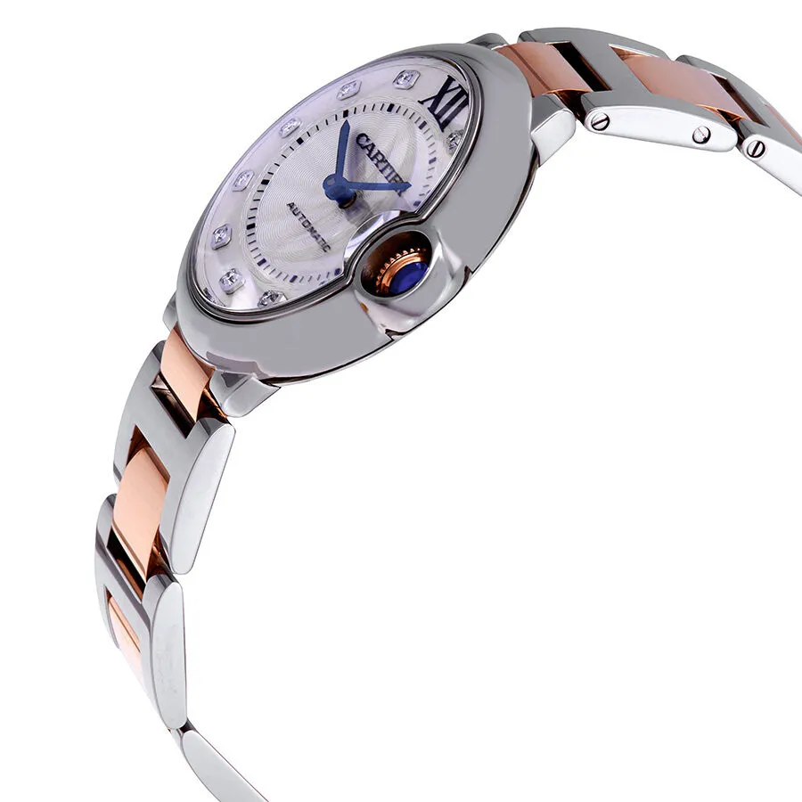 Cartier Ballon Bleu Automatic Ladies Two Tone Watch W3BB0018