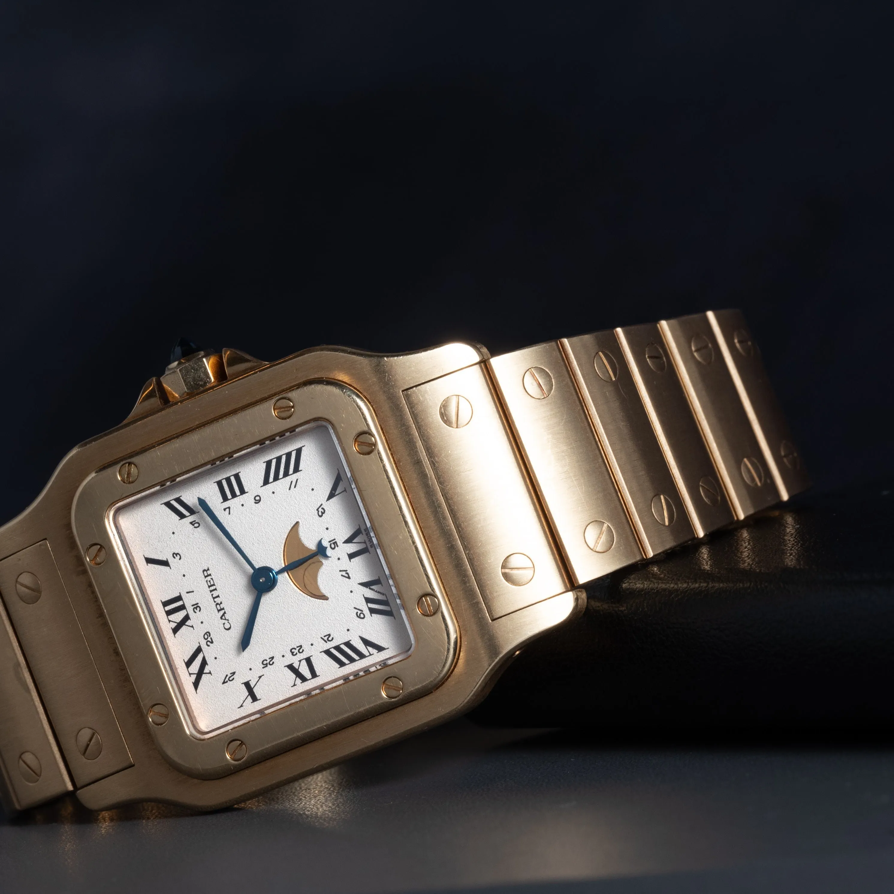 Cartier Santos Galbee Moonphase