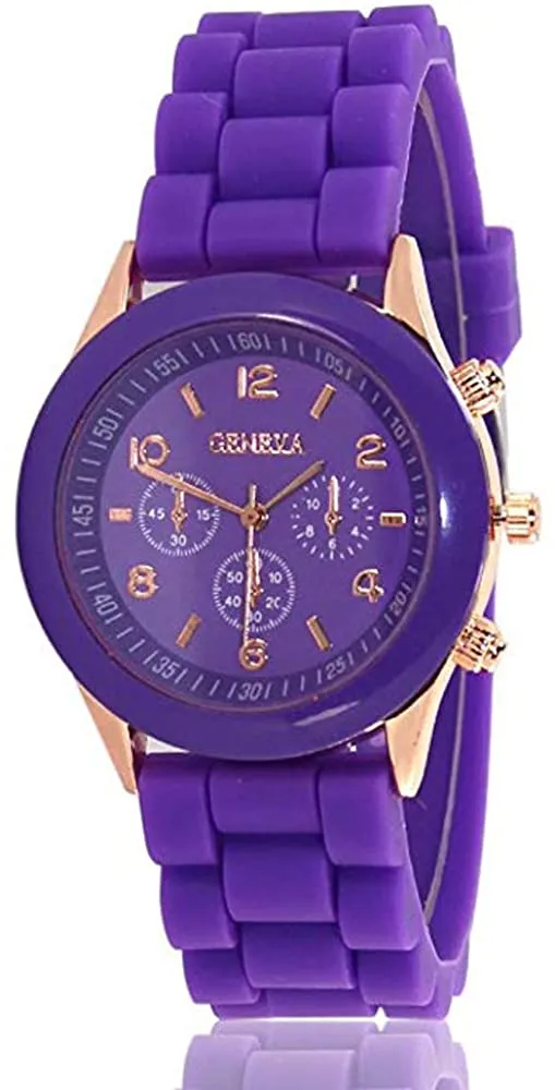 CdyBox Women Men Ladies Fashion Luxury Silicone Quartz Watch Girl Boy Unisex Jelly Wrist Watch