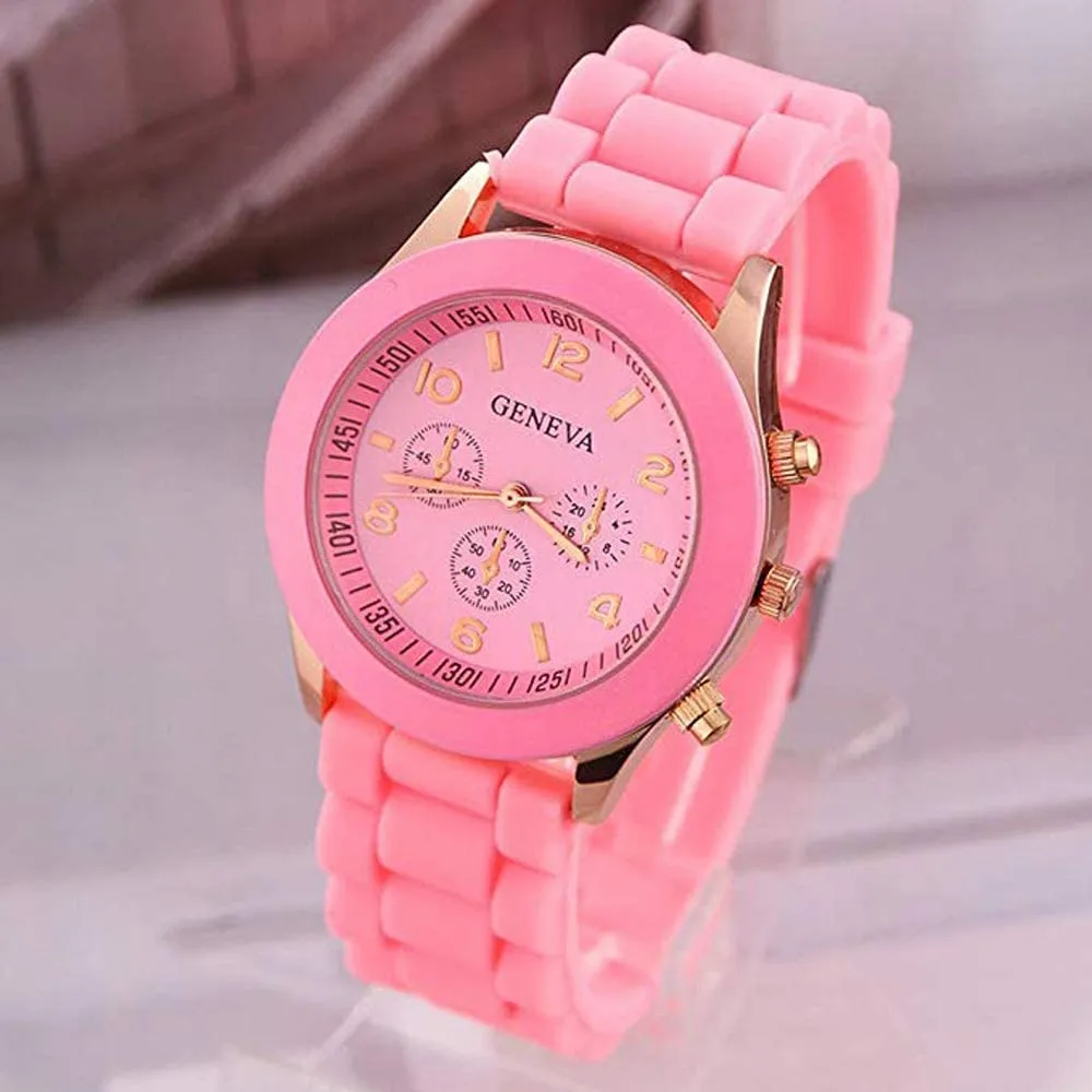 CdyBox Women Men Ladies Fashion Luxury Silicone Quartz Watch Girl Boy Unisex Jelly Wrist Watch