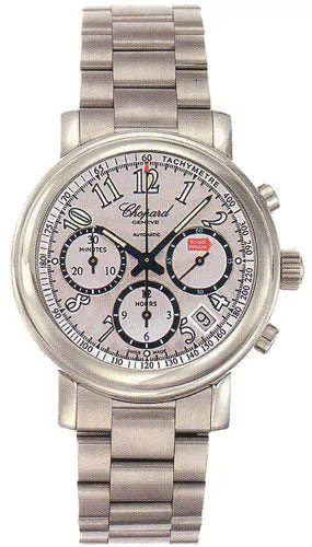 Chopard Mille Miglia Steel Silver Chronograph Men's Watch 15/8331-99 15/8331-3002