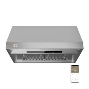 CIARRA Professional Series 36 inch Under Cabinet Range Hood Insert 700 CFM in Stainless Steel | CAS36928A-OW