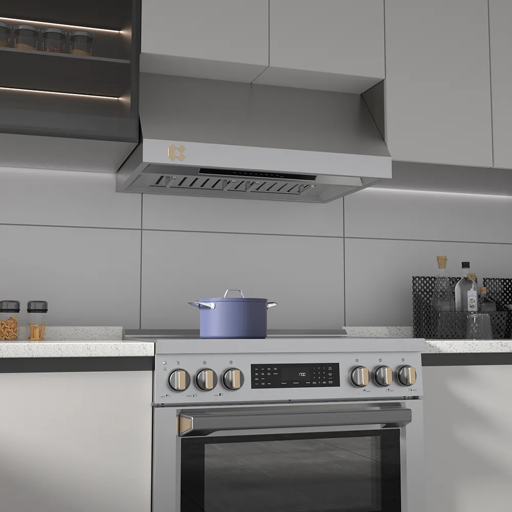 CIARRA Professional Series 36 inch Under Cabinet Range Hood Insert 700 CFM in Stainless Steel | CAS36928A-OW