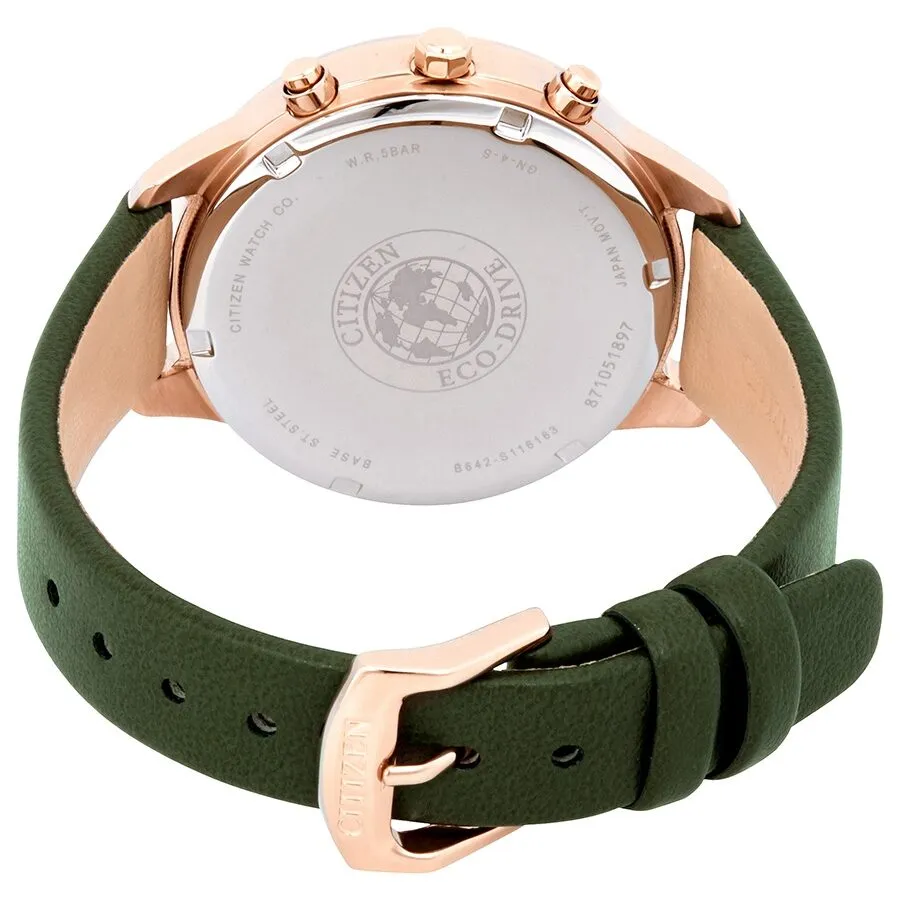Citizen Chandler Chronograph Mother of Pearl Ladies Watch FB2008-01D