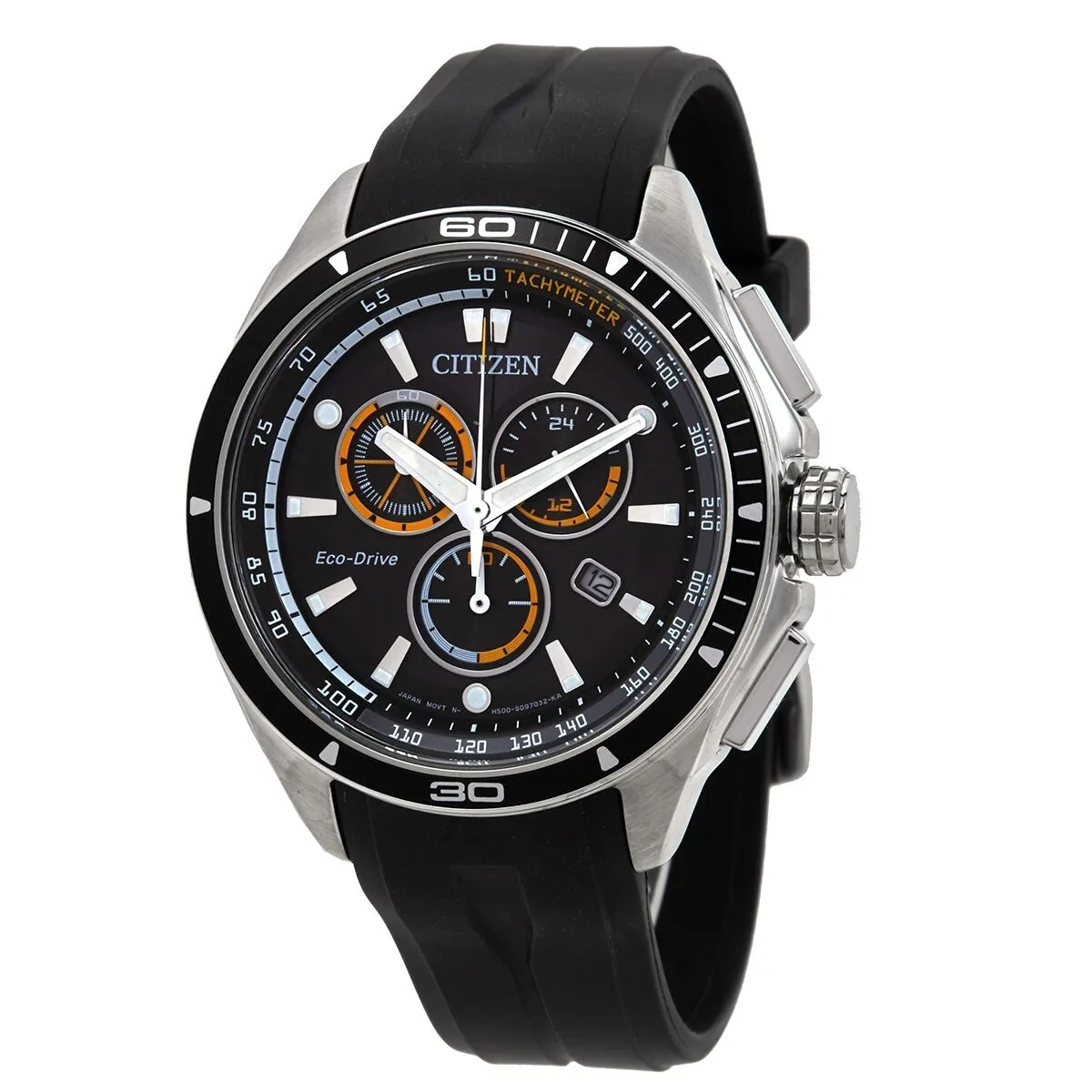 Citizen Eco-Drive Black Dial Men's Sports Watch AT0955-01E