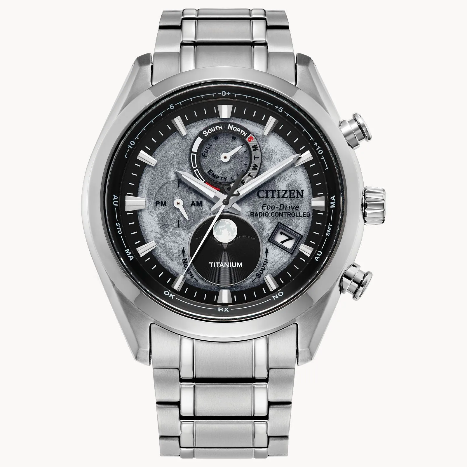 Citizen Eco Drive Tsuki-yomi A-T Titanium Watch BY1010-57H
