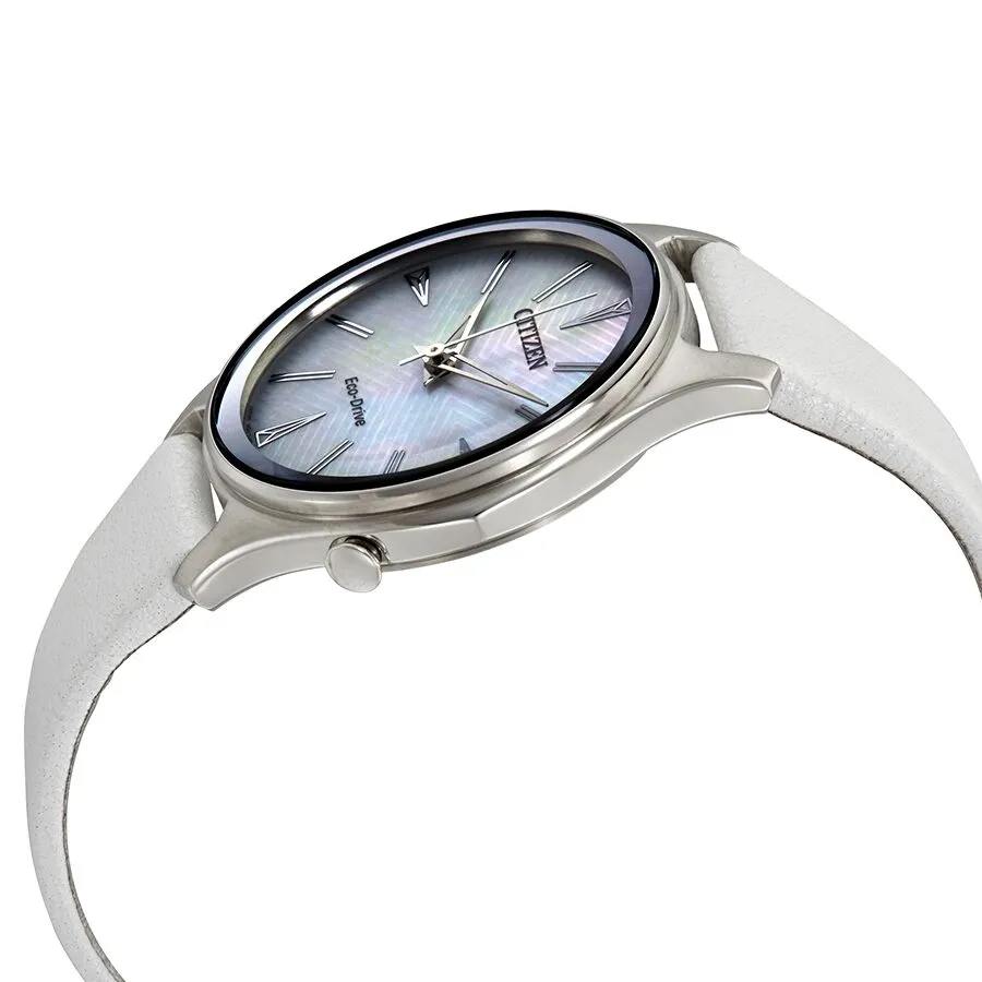 Citizen Modena Mother of Pearl Dial Ladies Watch EM0590-03D