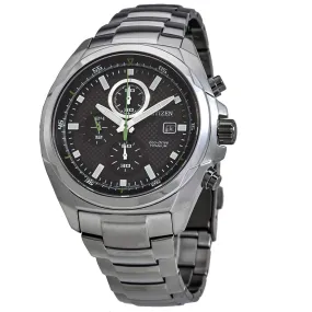 Citizen Titanium Eco-Drive Black Dial Men's Watch CA0190-56E