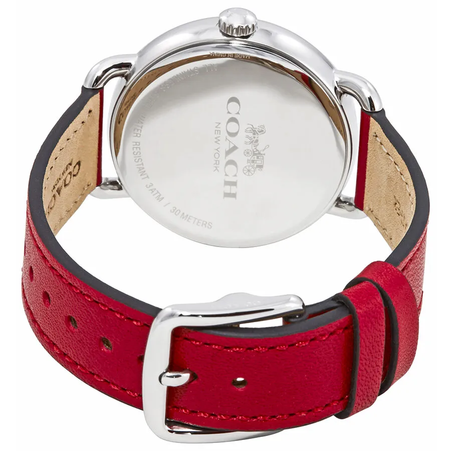 Coach Delancey Crystal White Dial Ladies Watch 14502878