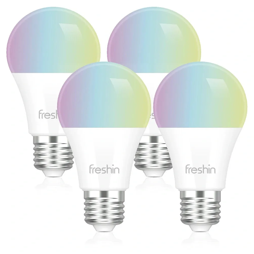 Colourful Smart Bulb E27/A60，9W,  RGBCW