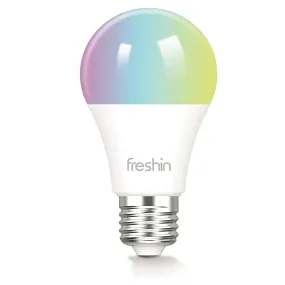 Colourful Smart Bulb E27/A60，9W,  RGBCW