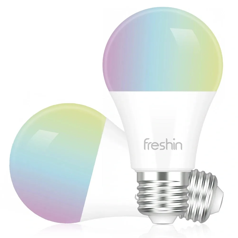 Colourful Smart Bulb E27/A60，9W,  RGBCW