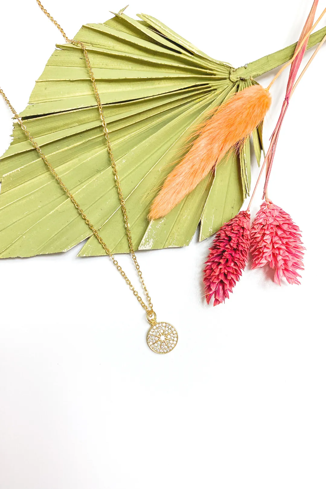 Compass Pendant Necklace