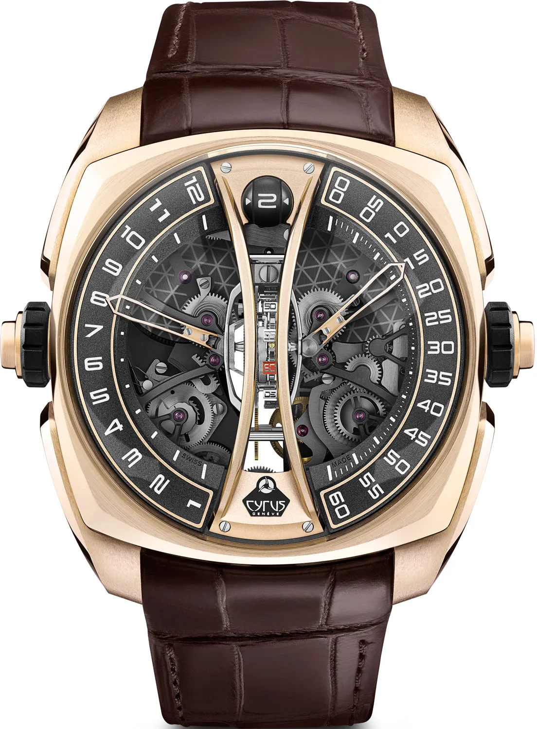 Cyrus Watch Klepcys Vertical Tourbillon Rose Gold Limited Edition