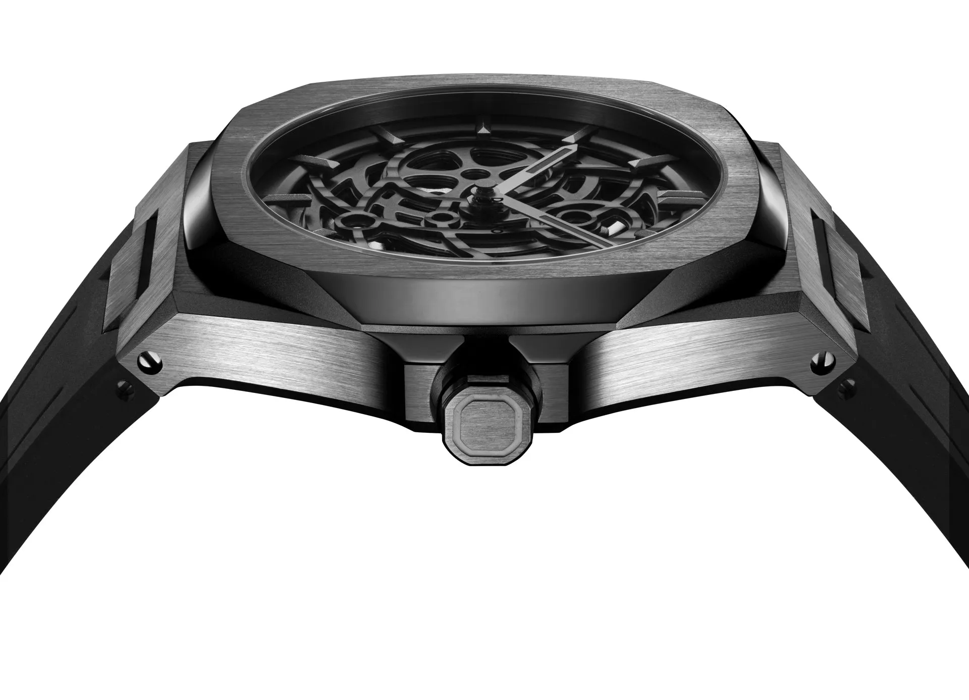 D1 Milano Skeleton Gun Metal