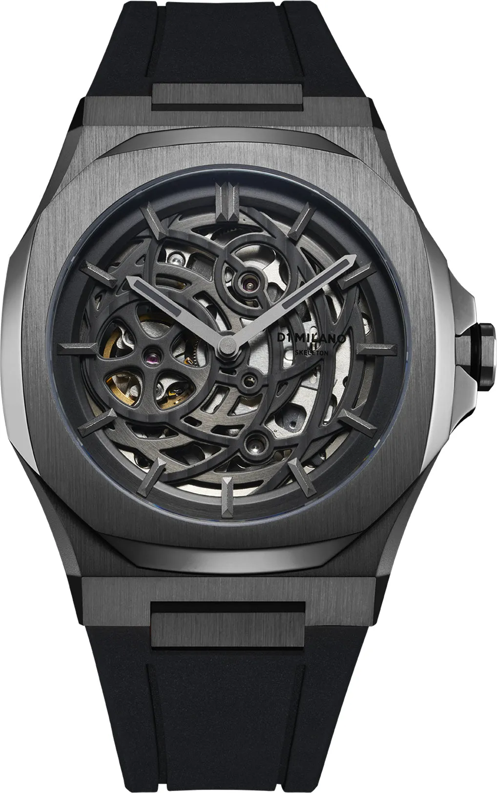 D1 Milano Skeleton Gun Metal