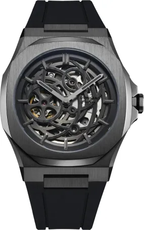 D1 Milano Skeleton Gun Metal