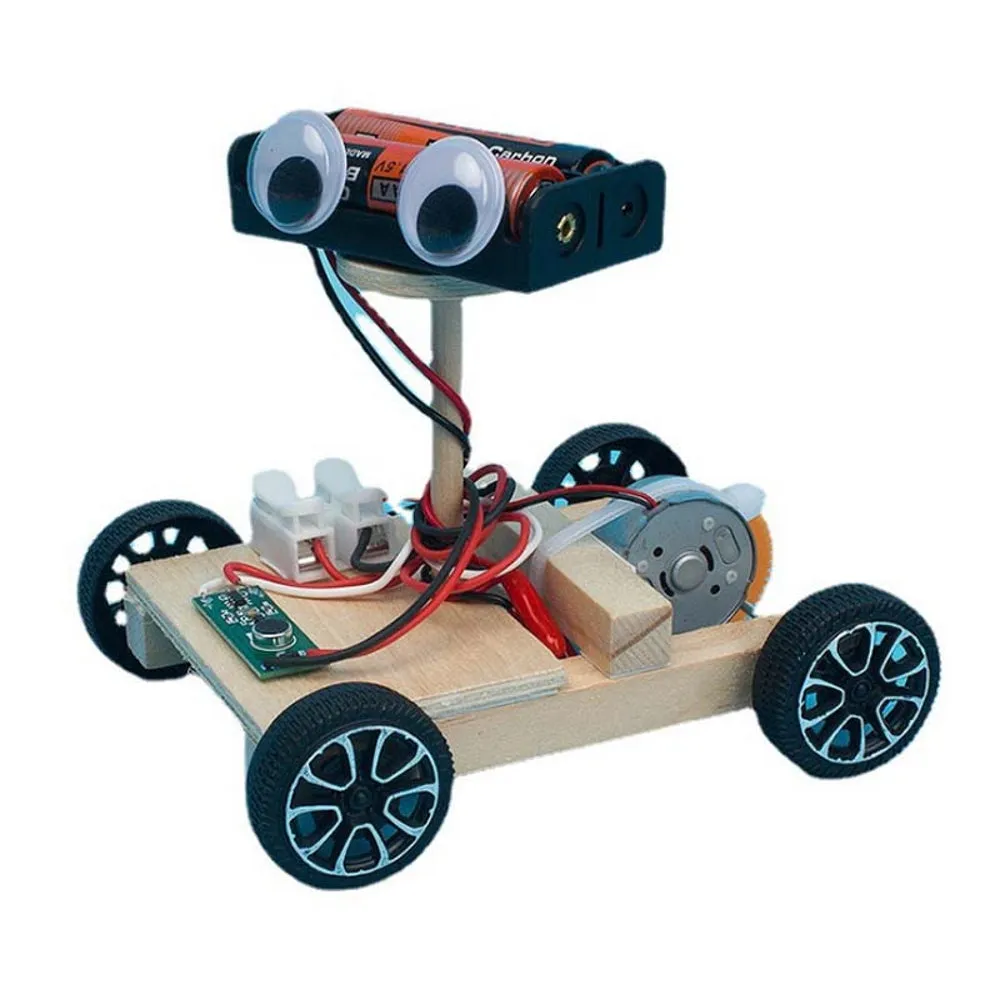 DIY Voice-Activate Robot – Wooden Model Kit