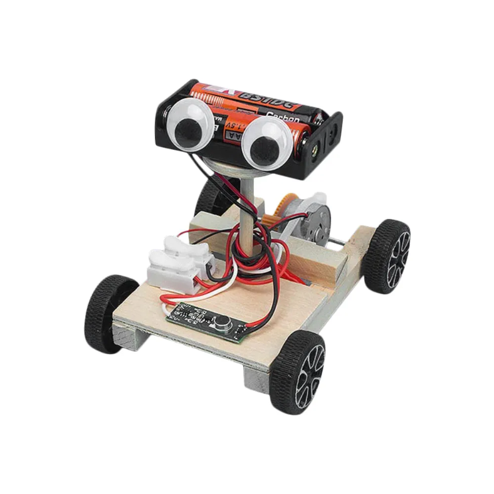 DIY Voice-Activate Robot – Wooden Model Kit