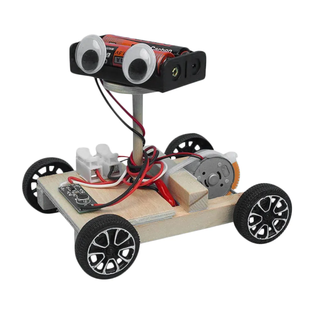 DIY Voice-Activate Robot – Wooden Model Kit