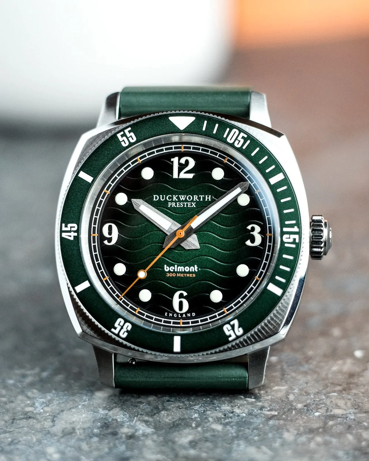 Duckworth Prestex Belmont Dive Green Green Rubber