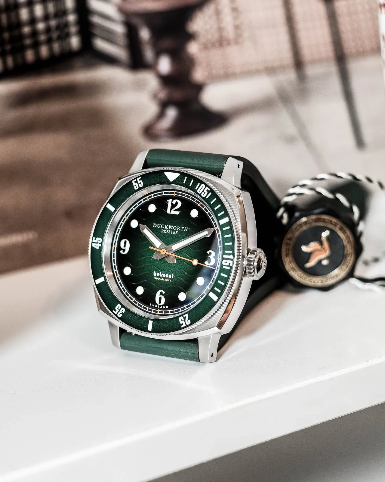Duckworth Prestex Belmont Dive Green Green Rubber