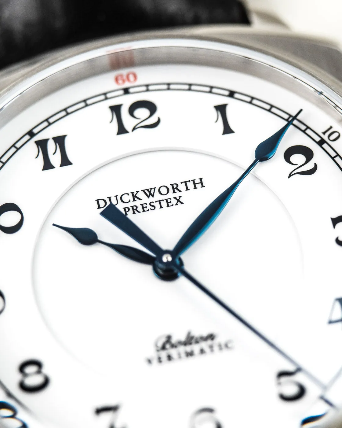 Duckworth Prestex Bolton Verimatic White Black Leather